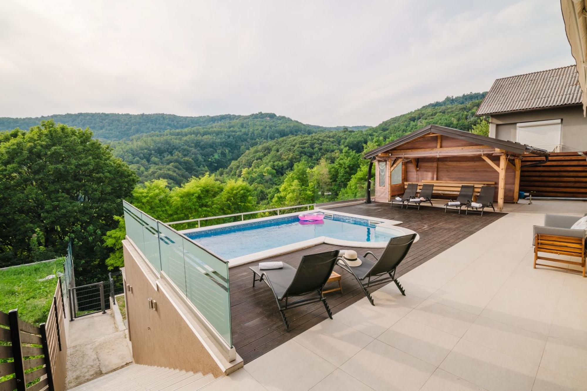 Vila Carobni Pogled Záhřeb Exteriér fotografie